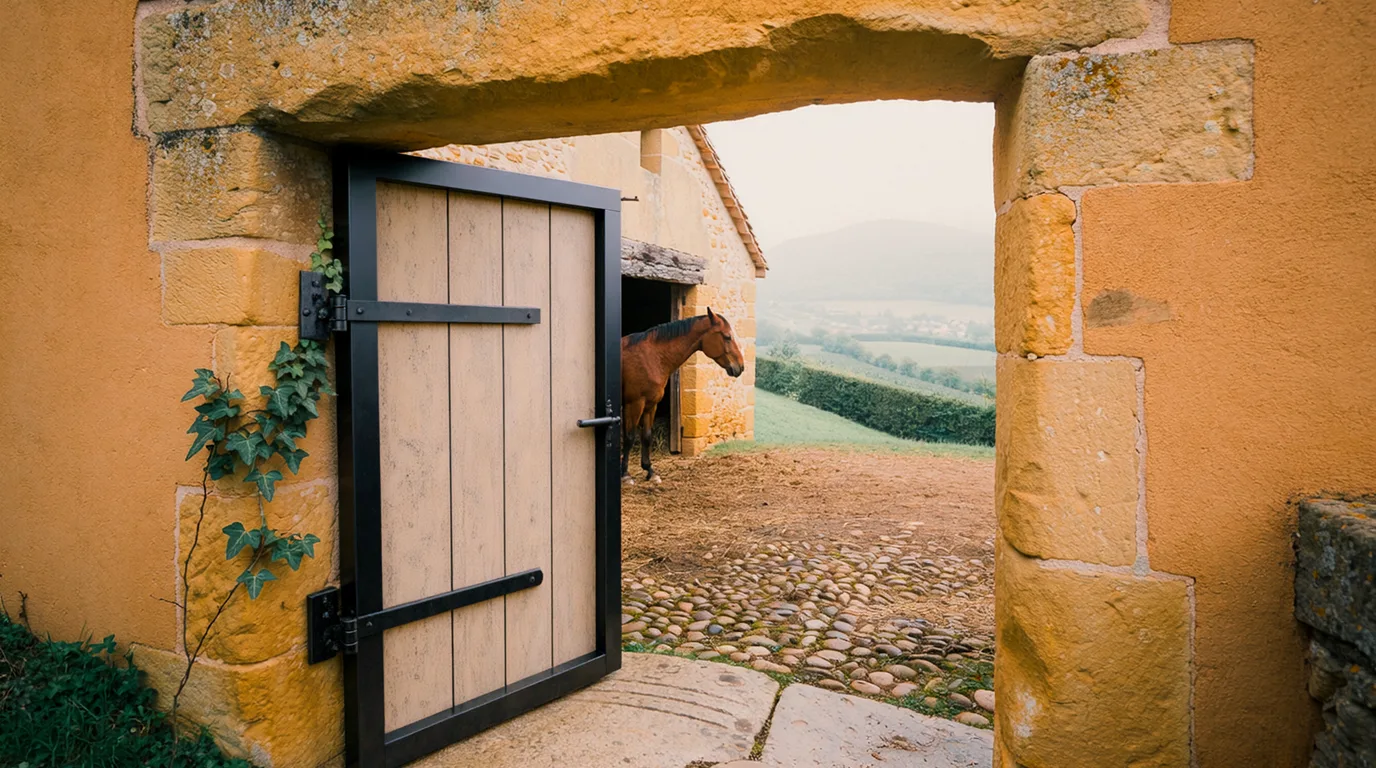 Entrée, Cavalibera, centre équestre à Sainte-Jalle