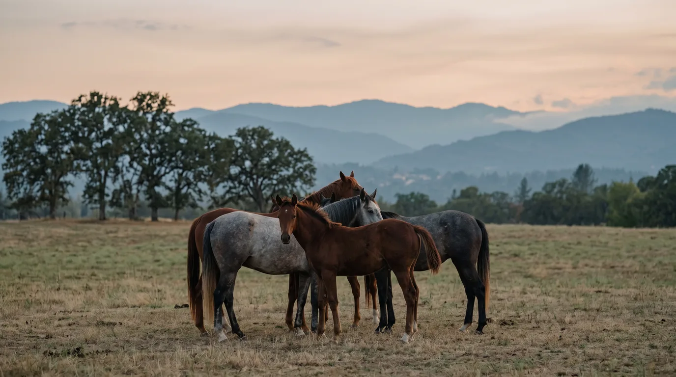 Chevaux en liberté, Cavalibera, Drôme